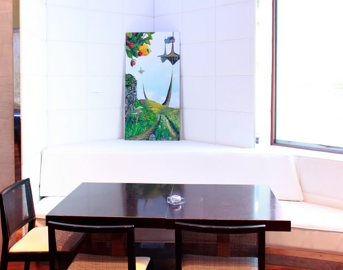«Afueras de Nueva Balnibarbi», hotel Meliá