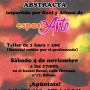Taller de acuarela 4 de noviembre en el hostel Bcool